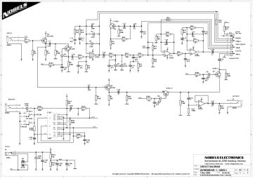 Nobels ODR 1 ;Overdrive schematic circuit diagram